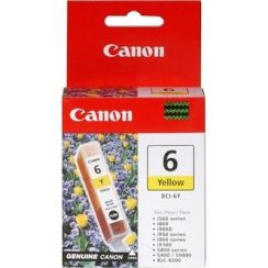 Cartridge Canon yellow BCI-6Y BLISTER bez ochrany