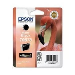 Cartridge Epson T0878 Matte Black with AM Tag