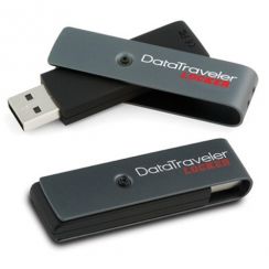 Flash USB Kingston 16GB USB 2.0 Hi-Speed DataTraveler Locker+ w/Encryption 100% Privacy