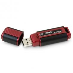 Flash USB Kingston 256GB DataTraveler 310  25 MB/sec. read and 12 MB/sec. write