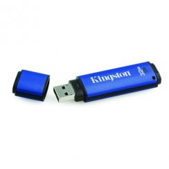 Flash USB Kingston 2GB DT Vault w/256bit Encryption + 100% Privacy