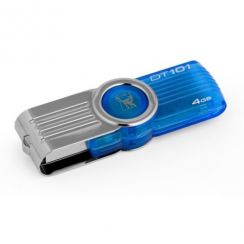Flash USB Kingston 4GB DataTraveler 101 Generace 2 (Cyan)