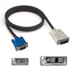 Kabel Belkin Digital Video Interface DVI-IM/DB15M;ANA/VGA-3m