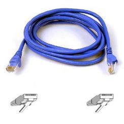 Kabel Belkin PATCH UTP CAT5e 2m modrý Snagless