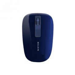 Myš Belkin Optická bezdrátová USB - Lounge , modrá