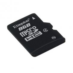 Paměťová karta Micro SDHC Kingston 8GB Class 4 bez adapteru