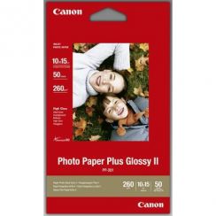 Papír Canon Photo lesklý PP201S 10x15cm (4x6inch) 50 listů, 260g