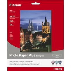 Papír Canon SG-201 20x25cm Semi Gloss 20ks,260g (1686B018)