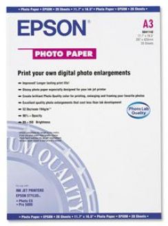 Papír Epson A3 Photo (20 sheets), 194g/m2
