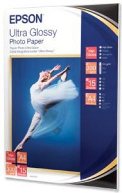 Papír Epson A4 Ultra Glossy Photo (15 sheets) 300g/m2