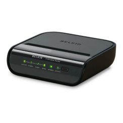 Router Belkin Ethernet Wi-Fi Wireless Cable/DSL Gateway Router 54g - Horizontal