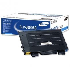 Toner Samsung bar CLP-500D5C pro CLP-500 cyan - 5000str.