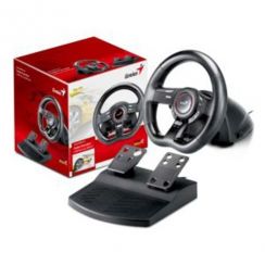Volant Genius SpeedWheel 5 Pro, PC volant s vibracemi, podpora PS3
