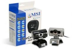 Webkamera MSI StarCam Clip II, versatile 1.3Mpx, černá