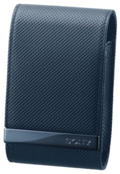 Pouzdro foto Sony LCS-CSVD, kožené, modré