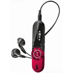 Přehrávač MP3 Sony NWZ-B152F, 2GB, FM, čevená