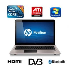 Ntb HP dv7-4050ec i7-720QM, 17.3, CAM, 4GB, 2x320GB, W, B, W7 Premium