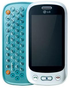 Mobilní telefon LG GT350 Town modrý (Aqua Blue)