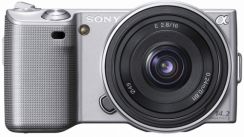 Fotoaparát Sony NEX-5A, stříbrná