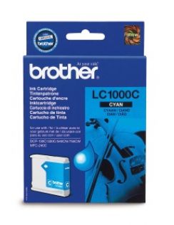 Cartridge Brother LC-1000C (modrá, 400 str. @ 5% draft) pro DCP-330C,DCP-540CN