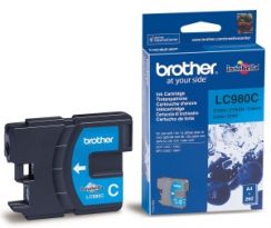 Cartridge Brother LC-980C (modrá, 260 str.@ 5%, draft)