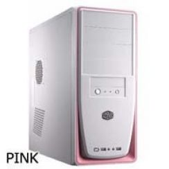 Case CoolerMaster Elite 310,ATX,white-pink ,bez zdroje