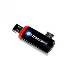 Čtečka karet TRANSCEND, černá  - Memory Stick (PRO, Duo, PRO Duo,