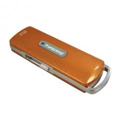 Flash USB 4GB TRANSCEND JetFlash110, USB2.0, oranžový, R: 30 MB/s, W: 25 MB/s
