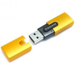Flash USB 4GB TRANSCEND JetFlash150, USB2.0, oranžový, R: 16 MB/s, W: 12 MB/s
