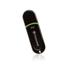 Flash USB 4GB TRANSCEND JetFlash300, USB2.0, zelený/černý
