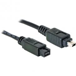 Kabel Digitus FireWire 4pin - 9pin 1,8m, černý