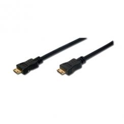 Kabel Digitus HDMI 1.3/C připojovací 3m, pozlacené kontakty