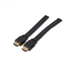 Kabel Digitus HDMI propojovací plochý, AWG 30,  1m, pozl. kontakty