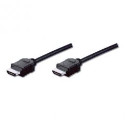 Kabel Digitus HDMI/A propojovací 3m, AWG30, 2xstíněný, černý
