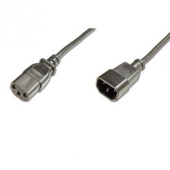 Kabel Digitus prodlužovací napájení 240V, délka 5m IEC C13/C14