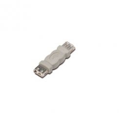 Kabel Digitus USB Adapter, USB A šedý samice/samice (spojka)