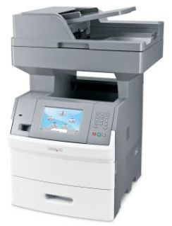 Kopírka Lexmark X652de mono laser MFP, 43 ppm, síť, duplex, fax, 7