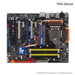 MB ASUS P5Q Deluxe 2xGb LAN. iP45, 3xPCIe x16, RAID