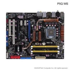 MB ASUS P5Q WS 2xGb LAN, iP45, 2xPCIe x16, RAID