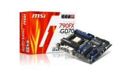 MB MSI 790FX-GD70 (AM3,DrMos,4xDDR3,HeatPipe)