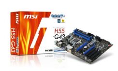 MB MSI H55-G43 (4DDR3,,6SATA,HDMI,OC Switch,Heatsink)
