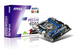 MB MSI H55M-ED55 (4DDRIII,GbLAN,DVI,APS,Heatsink)