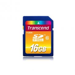 Paměťová karta TRANSCEND 16GB SDHC CARD (SD 3.0 SPD Class 10) memory card