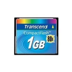 Paměťová karta TRANSCEND 1GB CF Card (80X)  compact flash memory card