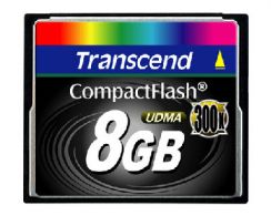 Paměťová karta TRANSCEND 8GB CF Card (300X)  compact flash memory card