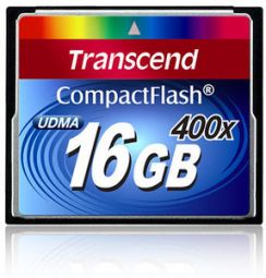 Paměťová karta TRANSCEND 8GB CF Card (400X)  compact flash memory card