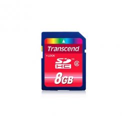 Paměťová karta TRANSCEND 8GB SDHC (Class 2) memory card