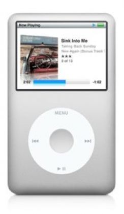 Přehravač MP3 iPod classic  160GB - stříbrný