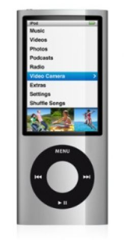 Přehravač MP3 iPod nano 16GB - stříbrný