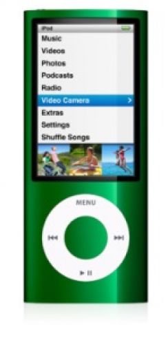 Přehravač MP3 iPod nano 8GB - zelená